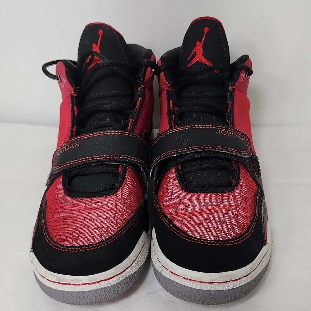 Nike Air Jordan Flight Club 90 / Black Red Rouge US‎ Size 6.5Y / 602662-601